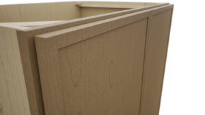 Fabuwood Luna Truffle B36FD Base Full Door Cabinet, Detail View