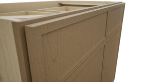 Fabuwood Luna Truffle B39 Base Standard Cabinet, Detail View