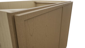 Fabuwood Luna Truffle B39FD Base Full Door Cabinet, Detail View