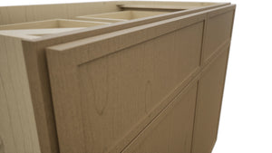 Fabuwood Luna Truffle B42 Base Standard Cabinet, Detail View