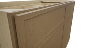 Fabuwood Luna Truffle B48 Base Standard Cabinet, Detail View
