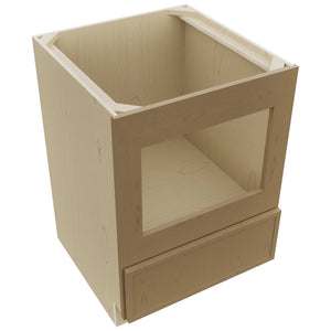 Fabuwood Luna Truffle BMC24 Base Microwave Cabinet, Top View