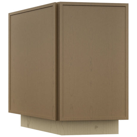 Fabuwood Luna Truffle BRA24 Base Return Angle Cabinet, Front View