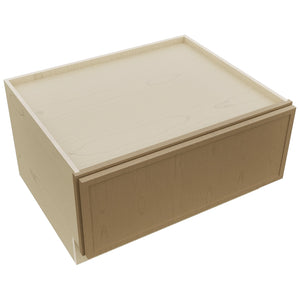 Fabuwood Luna Truffle DBS30 Base Bench Seat Cabinet, Top View