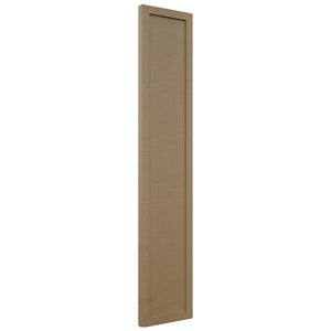Fabuwood Luna Truffle DD B06FD Panel, Front View