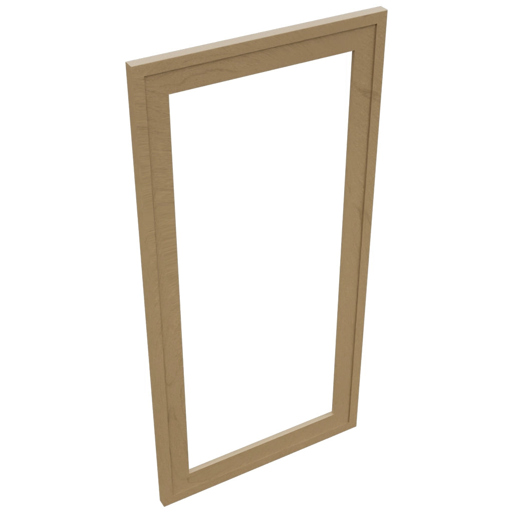 Fabuwood Luna Truffle DS DFG1836 Wall Prepped Door, Top View