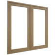 Fabuwood Luna Truffle DS DFG3030 Wall Prepped Door, Front View