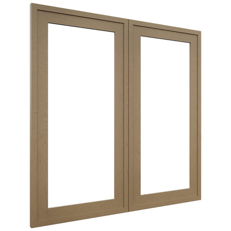 Fabuwood Luna Truffle DS DFG3030 Wall Prepped Door, Front View