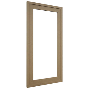 Fabuwood Luna Truffle DS DFGD2430 Wall Prepped Door, Front View
