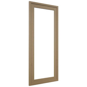 Fabuwood Luna Truffle DS DFGD2436 Wall Prepped Door, Front View