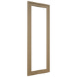 Fabuwood Luna Truffle DS DFGD2442 Wall Prepped Door, Front View