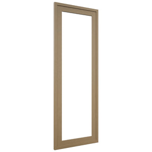 Fabuwood Luna Truffle DS DFGD2442 Wall Prepped Door, Front View