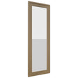 Fabuwood Luna Truffle DS GDW1542 Wall Glass Door, Front View