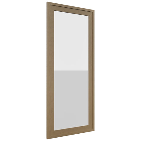 Fabuwood Luna Truffle DS GDW1842 Wall Glass Door, Front View