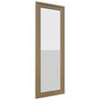 Fabuwood Luna Truffle DS GDWDC2442 Wall Glass Door, Front View