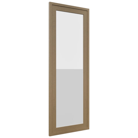 Fabuwood Luna Truffle DS GDWDC2442 Wall Glass Door, Front View