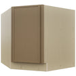 Fabuwood Luna Truffle DSB36FD Base Corner Diagonal Sink Cabinet, Front View