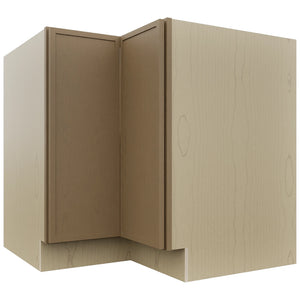 Fabuwood Luna Truffle ERB36 Base Corner Easy Reach Cabinet, Front View