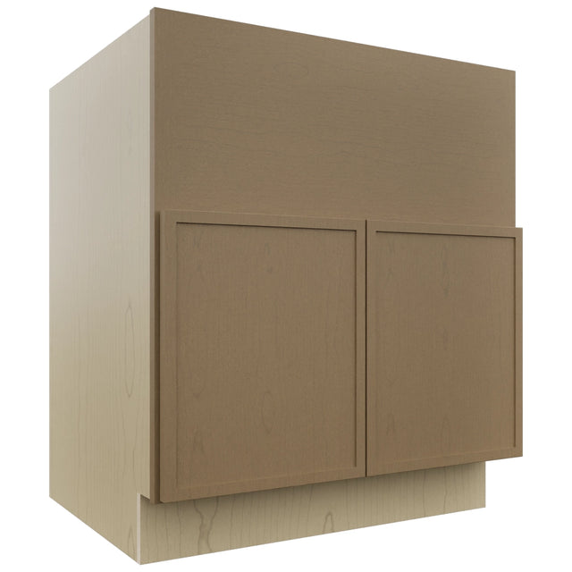 Fabuwood Luna Truffle FS30 Base Farm Sink Cabinet, Front View
