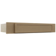 Fabuwood Luna Truffle KD30 Vanity Desk, Front View