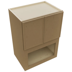 Fabuwood Luna Truffle MC304221 Wall Microwave Cabinet, Top View