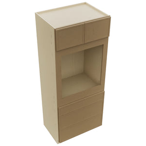 Fabuwood Luna Truffle OC3384S Tall Oven Cabinet Single, Top View