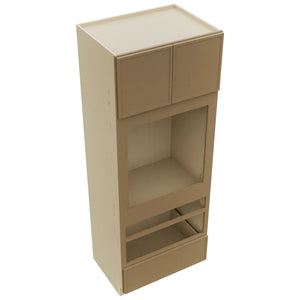 Fabuwood Luna Truffle OC3390D Tall Oven Cabinet Double, Top View