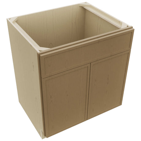 Fabuwood Luna Truffle SB30 Base Sink Cabinet, Top View