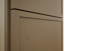 Fabuwood Luna Truffle TP151284 Tall Pantry Cabinet, Detail View