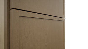 Fabuwood Luna Truffle TP181296 Tall Pantry Cabinet, Detail View