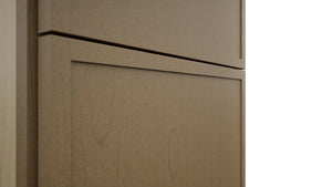 Fabuwood Luna Truffle TP182484 Tall Pantry Cabinet, Detail View