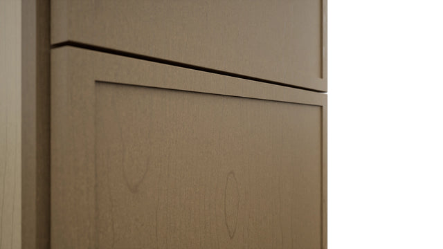 Fabuwood Luna Truffle TP182490 Tall Pantry Cabinet, Detail View