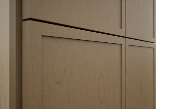Fabuwood Luna Truffle TP241284 Tall Pantry Cabinet, Detail View