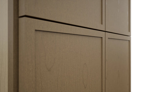 Fabuwood Luna Truffle TP241296 Tall Pantry Cabinet, Detail View