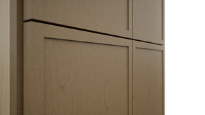 Fabuwood Luna Truffle TP242484 Tall Pantry Cabinet, Detail View