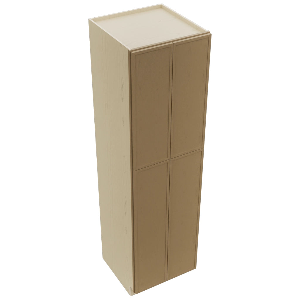 Fabuwood Luna Truffle TP242490 Tall Pantry Cabinet, Top View