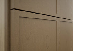 Fabuwood Luna Truffle TP242496 Tall Pantry Cabinet, Detail View