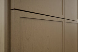 Fabuwood Luna Truffle TP301284 Tall Pantry Cabinet, Detail View