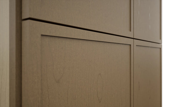 Fabuwood Luna Truffle TP301284 Tall Pantry Cabinet, Detail View