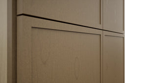 Fabuwood Luna Truffle TP301290 Tall Pantry Cabinet, Detail View
