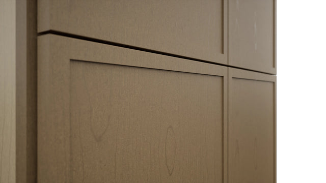 Fabuwood Luna Truffle TP301290 Tall Pantry Cabinet, Detail View