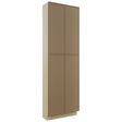 Fabuwood Luna Truffle TP301296 Tall Pantry Cabinet, Front View
