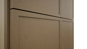 Fabuwood Luna Truffle TP301296 Tall Pantry Cabinet, Detail View