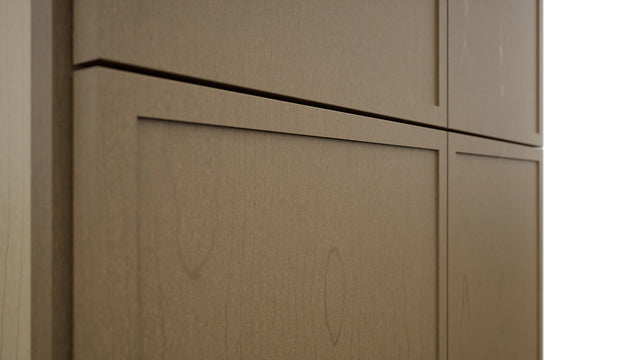 Fabuwood Luna Truffle TP301296 Tall Pantry Cabinet, Detail View