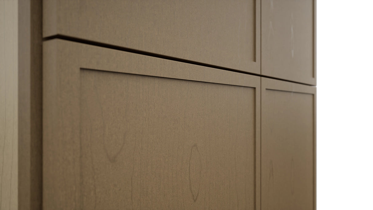 Fabuwood Luna Truffle TP302484 Tall Pantry Cabinet, Detail View