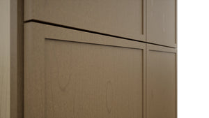 Fabuwood Luna Truffle TP302484 Tall Pantry Cabinet, Detail View
