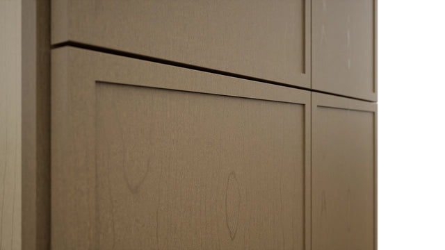 Fabuwood Luna Truffle TP302484 Tall Pantry Cabinet, Detail View