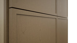 Fabuwood Luna Truffle TP361284 Tall Pantry Cabinet, Detail View