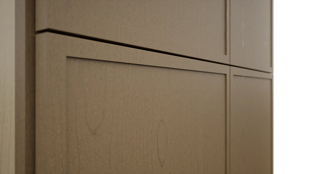 Fabuwood Luna Truffle TP361284 Tall Pantry Cabinet, Detail View
