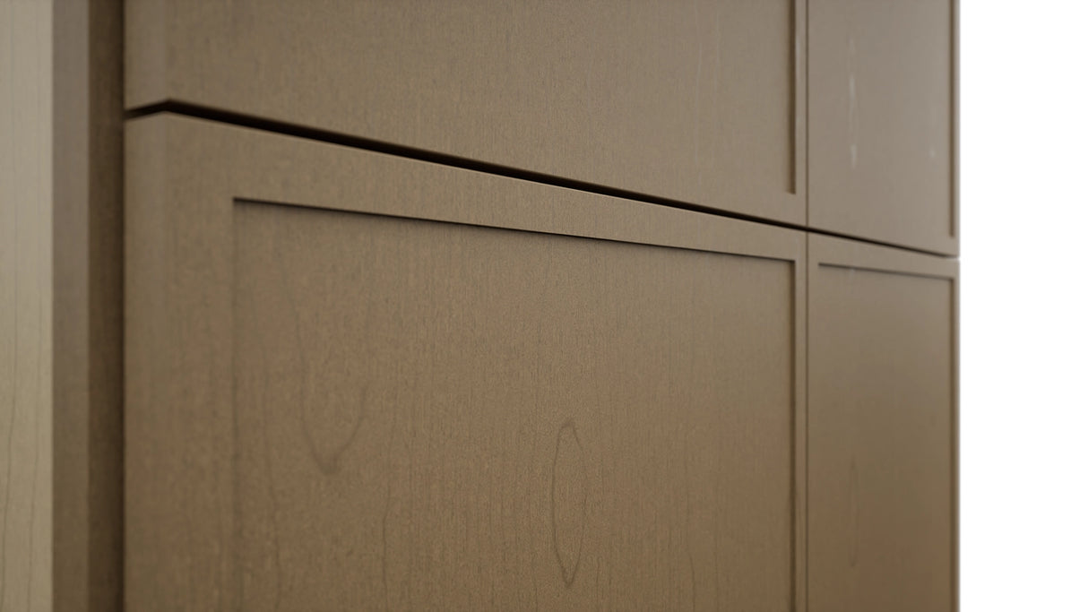 Fabuwood Luna Truffle TP362484 Tall Pantry Cabinet, Detail View